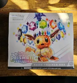 Pokemon Prismatic Evolutions Elite Trainer Box ETB New Sealed IN HAND - Image 1