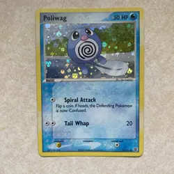 Poliwhirl & Poliwag EX Fire Red & Leaf Green Pokemon Holo Cards 46/112 & 75/112 - Image 2