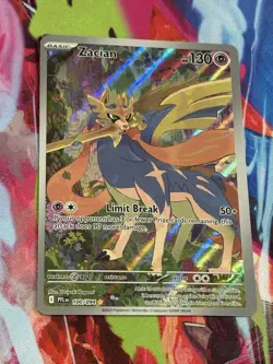 Pokemon Phantasmal Flames #100/94 Zacian Illustration Rare Full Art Holo - Image 1