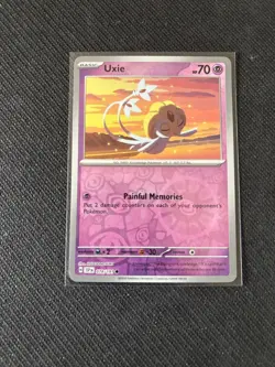 Pokemon TCG Uxie 078/191 Surging Sparks Reverse Holo Common - Image 1