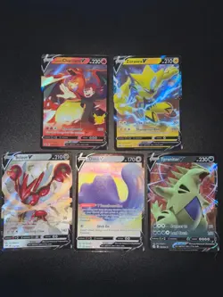 5x V Lot Bundle Bulk Set Ultra Rare SWSH Charizard V Pokemon Cards TCG AA6 11 - Image 2