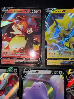 5x V Lot Bundle Bulk Set Ultra Rare SWSH Charizard V Pokemon Cards TCG AA6 11 - Image 4