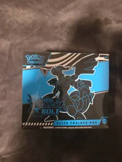 Black Bolt Elite Trainer Box ETB Pokemon Scarlet & Violet SEALED - Image 1