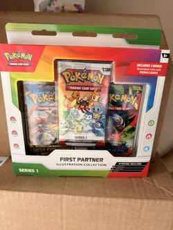 Pokemon First Partner Illustration Collection Series 1 🚚 Sealed Next Day Ship - Image 1