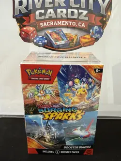 Free shipping Pokemon Surging Sparks Booster Bundle Sealed 6-Packs Inside - Image 1