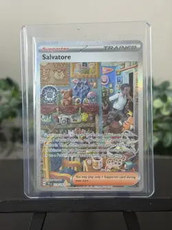 Pokemon TCG Salvatore 212/162 Temporal Forces Special Illustration - Image 1