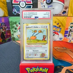 PSA 10 GEM MINT 2016 Pokemon XY Evolutions Imakuni's Doduo 112 - Image 1