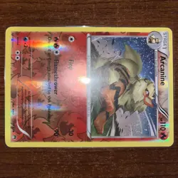 Pokemon TCG XY Breakpoint Reverse Holo Arcanine 11/122 - Image 2