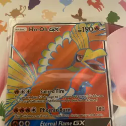 Pokemon TCG Ho-Oh GX Burning Shadows 131/147 Holo Full Art Ultra Rare - Image 3