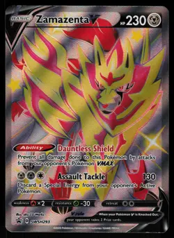 Zamazenta V (Shiny) SWSH293 - Pokemon Sword & Shield Promo (NM) - Image 1