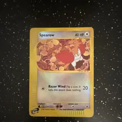 Spearow 130/165 Expedition Common Reverse Holo 40 HP Pokemon TCG - Image 1