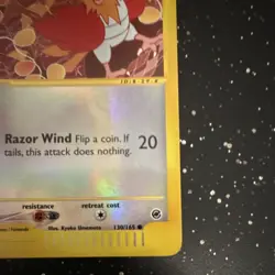 Spearow 130/165 Expedition Common Reverse Holo 40 HP Pokemon TCG - Image 5