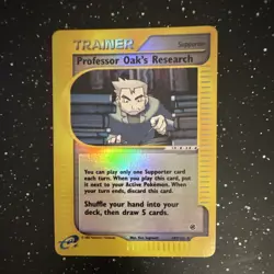 Professor Oak's Research 149/165 Expedition Base Set Reverse Holo Pokemon TCG - Image 1