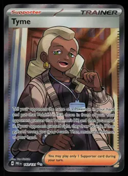 Tyme 143/131 - Pokemon Prismatic Evolutions - Ultra Rare (NM) - Image 1