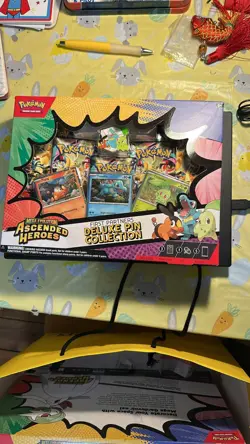 Pokemon TCG: Mega Evolution-Ascended Heroes First Partners Deluxe Pin Collection - Image 1