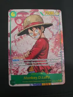 One Piece Monkey D. Luffy SEC OP13-118 Carrying On His Will English - Image 1