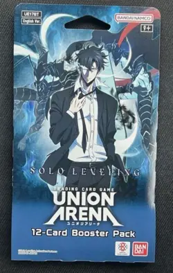 Union Arena Solo Leveling Sleeved Booster Blister Pack x 5 English - Image 1