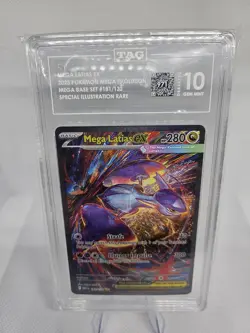 Mega Latias EX SIR 181/132 TAG 10(971)Pokemon Card English - Image 1