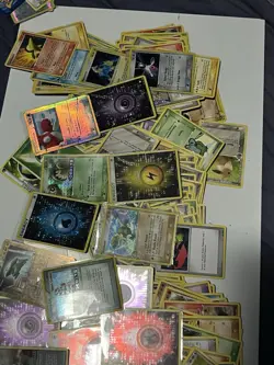 Pokemon TCG 2005 Card Lot 10 Holos & 300 Bulk Cards EX Deoxys EX Delta Species - Image 2