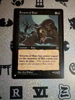 MTG - Swarm of Rats The List Reprints Regular NM - Image 1