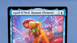 April O'Neil, Human Element - R - 107 - MTG: Teenage Mutant Ninja Turtles - Image 2