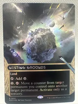 Nesting Grounds (0031) (Borderless) Edge of Eternities: Stellar Sights Foil - Image 1