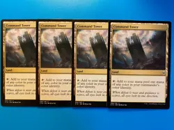 MTG 4x Command Tower # 286 Commander 2016 Magic the Gathering x4 NM - Image 1