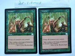 2x Vitalize Weatherlight MTG Great Condition - Image 1