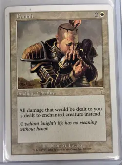 MTG Pariah - 7th Edition Regular Rare #30 - Image 1