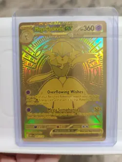Pokemon Mega Gardevoir EX Full Art Foil 360 HP Mega Hyper Rare Me01 Card - Image 1