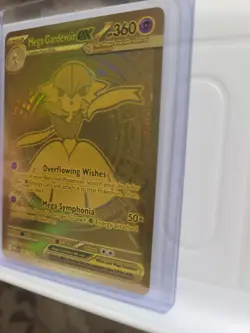 Pokemon Mega Gardevoir EX Full Art Foil 360 HP Mega Hyper Rare Me01 Card - Image 3