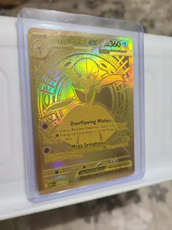 Pokemon Mega Gardevoir EX Full Art Foil 360 HP Mega Hyper Rare Me01 Card - Image 5