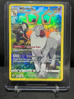 Wyrdeer TG06/TG30 Trainer Gallery Holo Rare Pokemon 2022 Astral Radiance NM - Image 1