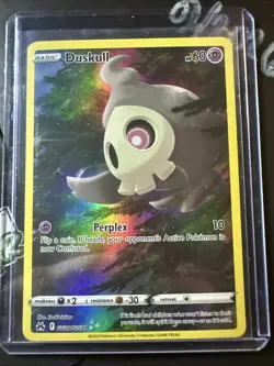Duskull GG28/GG70 Crown Zenith: Galarian Gallery, Full Art Holo, Pokemon TCG, NM - Image 1