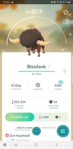 Pokemon Go Shiny Bouffalant - Schillernd - Pokemon Go Shiny Bisofank - Image 1