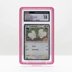 Pokemon Tandemaus Cosmos Holo #167/193 Paldea Evolved 2023 - CGC 10 Gem Mint - Image 1