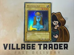 Mystical Elf - LOB-E050 - Super Rare - 1st Edition - Yugioh NM/VLP - Image 1