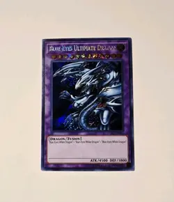 Yugioh Blue-Eyes Ultimate Dragon LCKC-EN057 Secret Rare NM - Image 1