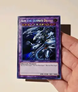 Yugioh Blue-Eyes Ultimate Dragon LCKC-EN057 Secret Rare NM - Image 3