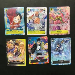 S5632 Luffy Sabo Kuzan Garp One Piece Ichiban Kuji Card Design Stickers M14 - Image 1
