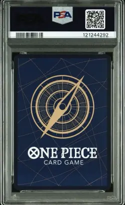 PSA 9 Luffy SEC OP11-118 Manga Alt Art Comic Parallel Fist ONE PIECE Japanese - Image 2