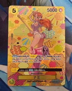 Nami SR OP08-106 OP09 [SP PAR] Emperors in the New World One Piece Japanese - Image 1