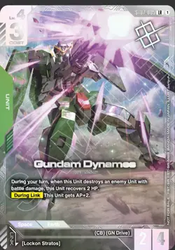 Gundam Dynames Winner Card Newtype Challenge Promo English ST07-005 ships3/28/26 - Image 1