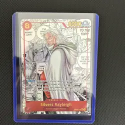 one piece card game Silvers Raleigh Manga Art OP08-118 ENGLISH MINT - Image 1