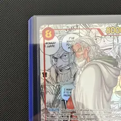 one piece card game Silvers Raleigh Manga Art OP08-118 ENGLISH MINT - Image 3