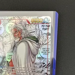 one piece card game Silvers Raleigh Manga Art OP08-118 ENGLISH MINT - Image 4