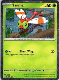 Yanma - 185 SV: Scarlet & Violet Promo Cards Pokemon NM Holo - Image 1