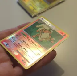 Pokemon Arcanine Reverse Holo Rare Rising Rivals 1/111 English Card - Image 3