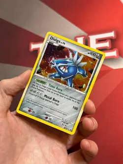 DIALGA 6/127 Platinum HOLO SWIRL rare Pokemon TCG card NM - Image 2