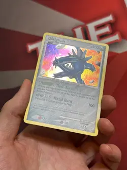 DIALGA 6/127 Platinum HOLO SWIRL rare Pokemon TCG card NM - Image 3